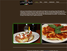 Tablet Screenshot of marcoromapizza.com